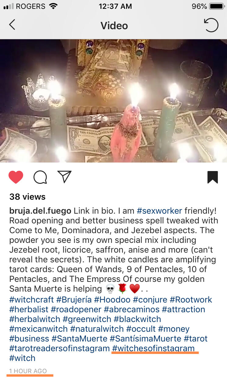 Instagram Post Hashtags