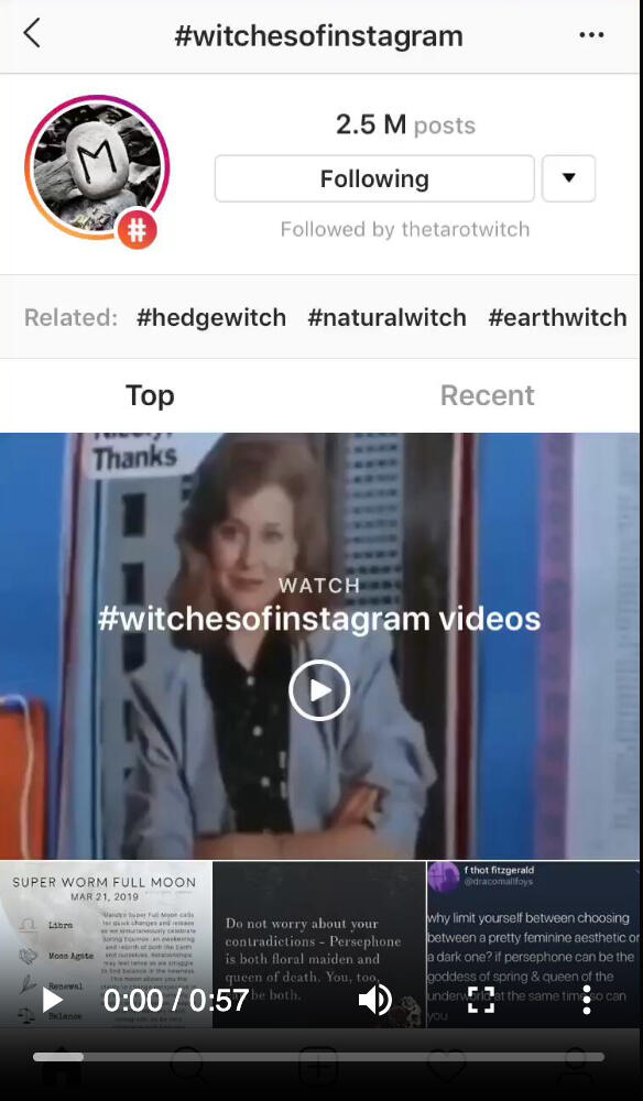 WitchesofInstagram 'Sameness' Video Thumbnail for video003